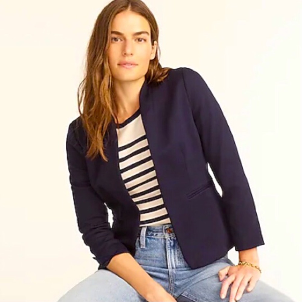 J. Crew Going Out Blazer in stretch twill